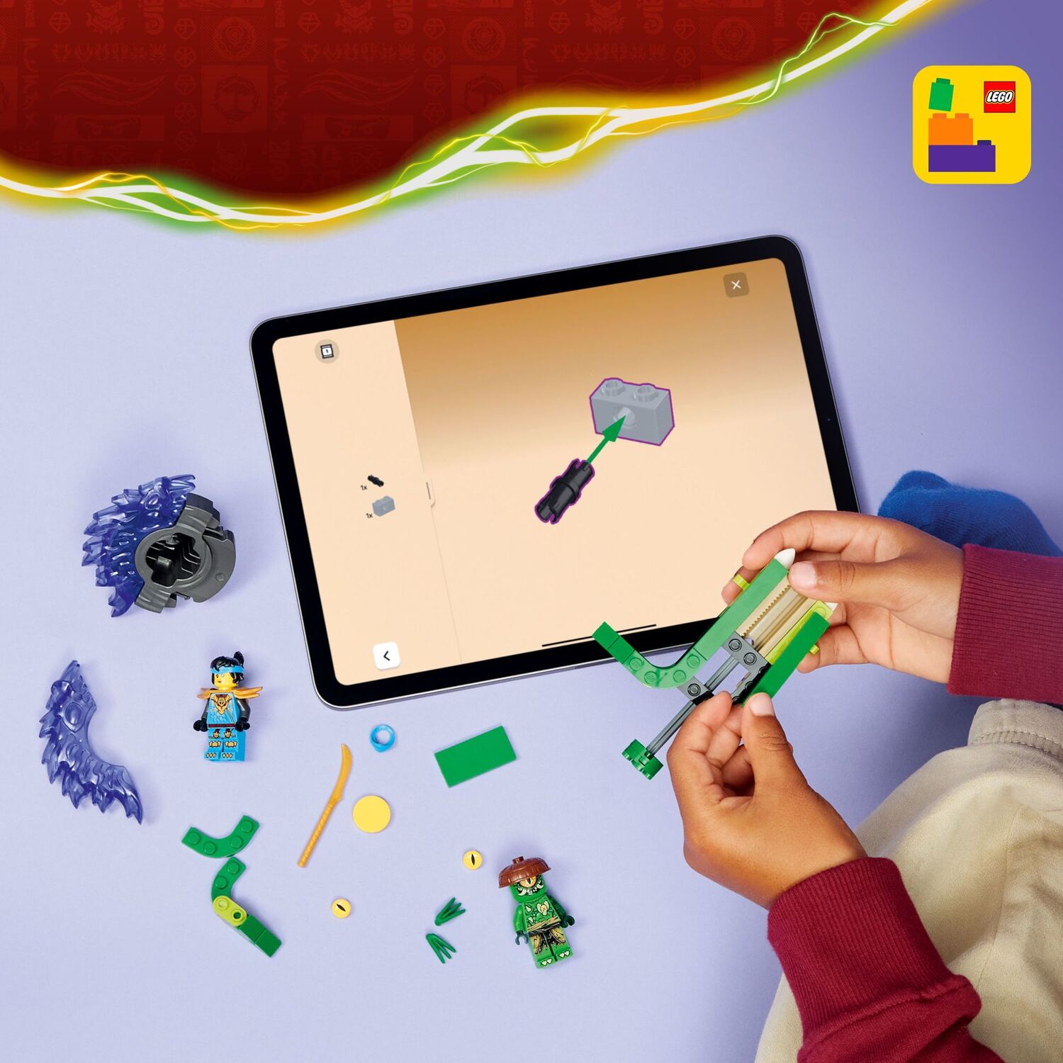 LEGO Ninjago: Nya vs. Mutation Monster Spinner