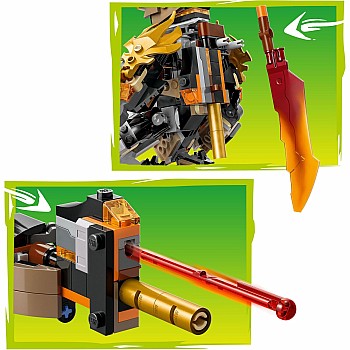  Lego Ninjago 71854 Cole's Mission Mech and Dragon Zane 