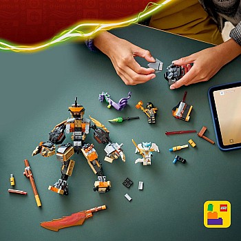  Lego Ninjago 71854 Cole's Mission Mech and Dragon Zane 