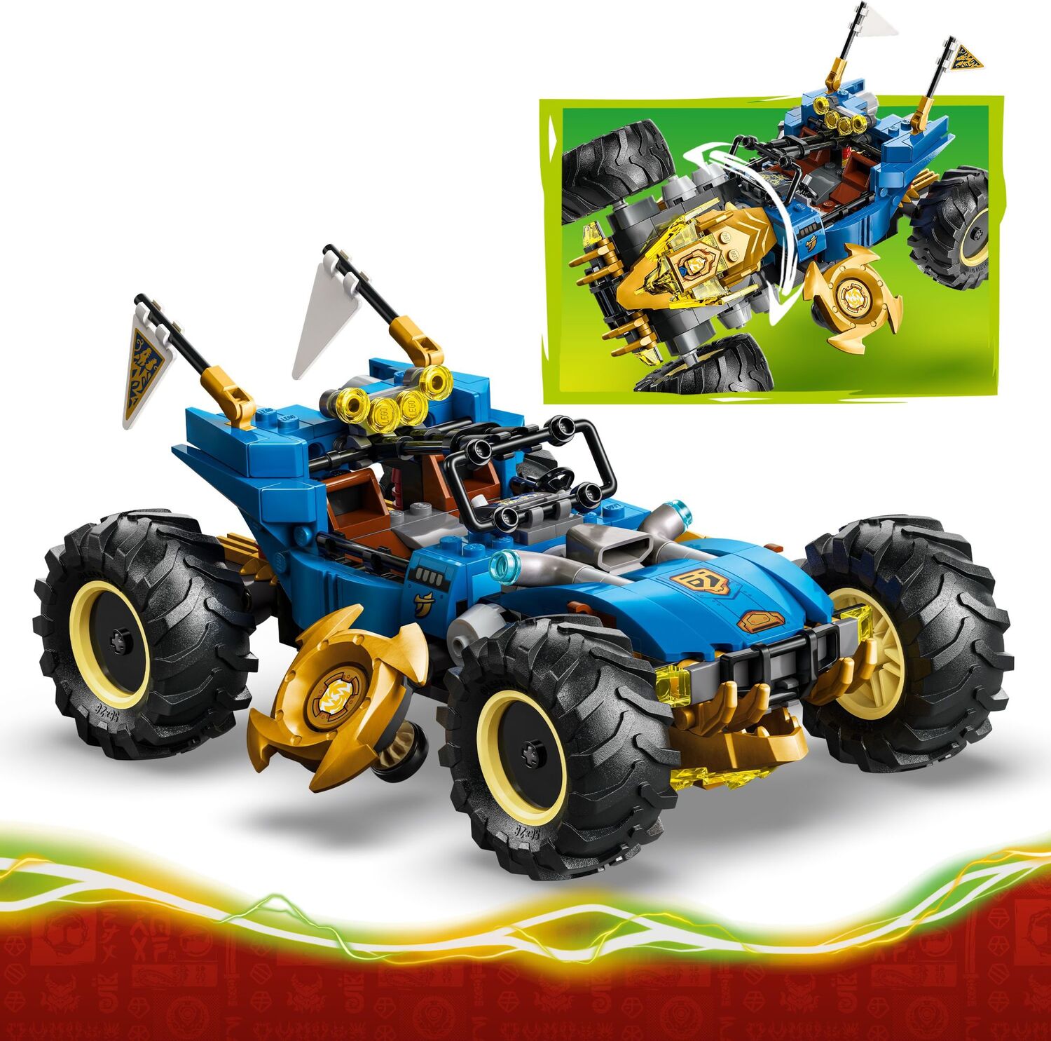 LEGO Ninjago: Jay's Transforming Car