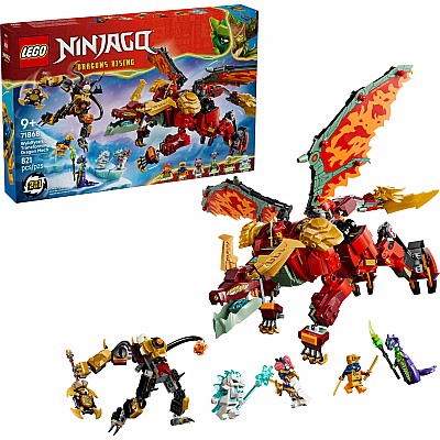 LEGO® NINJAGO® Wyldfyre's Transforming Dragon Mech