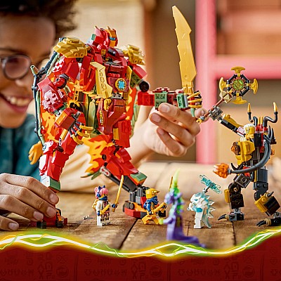 LEGO® NINJAGO® Wyldfyre's Transforming Dragon Mech