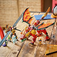 LEGO NINJAGO 71868 Wyldfyre's Transforming Dragon Mech
