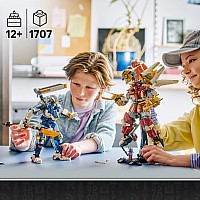 LEGO NINJAGO 71870 The Twin Titan Mechs