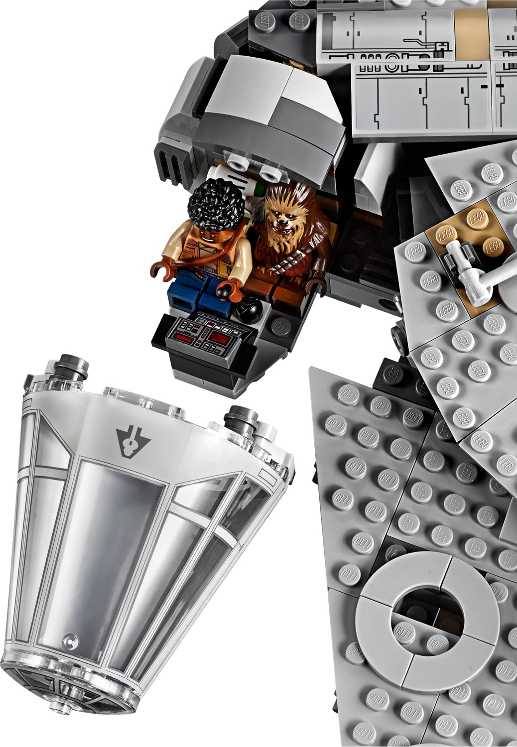 LEGO Star Wars: The Rise of Skywalker Millennium Falcon 75257 Starship  Model 673419304429