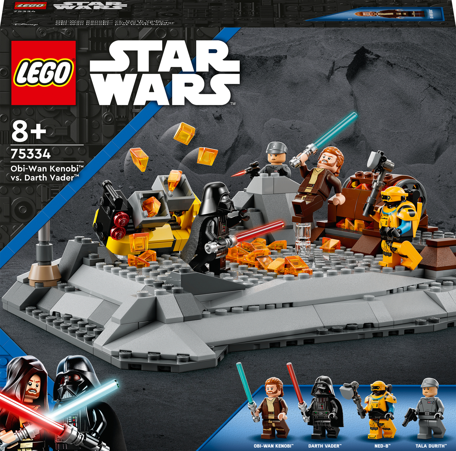 Ensomhed skuffe kom sammen LEGO Star Wars Obi-Wan Kenobi vs. Darth Vader Set - Imagination Toys
