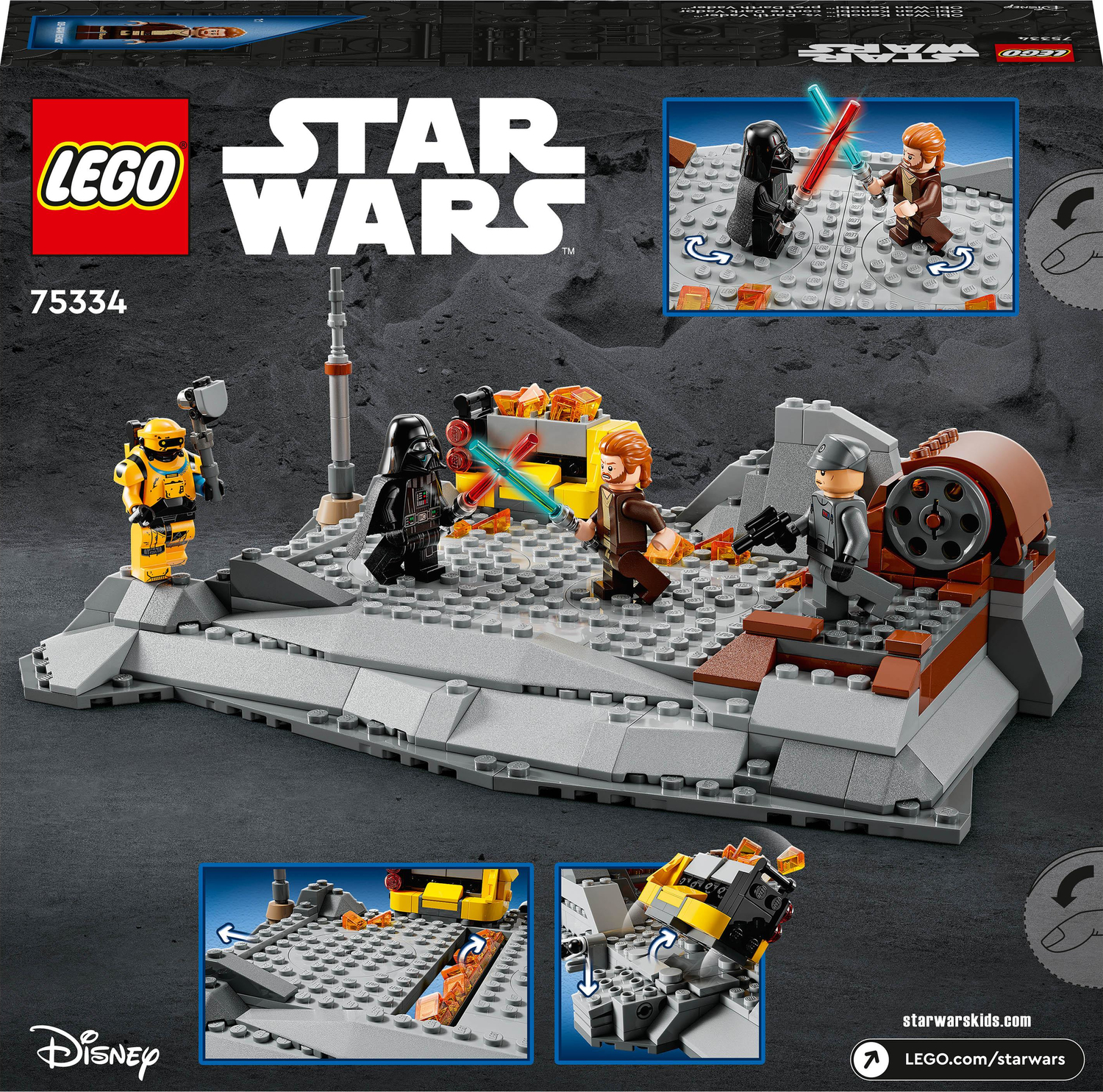 LEGO Star Wars Obi-Wan Kenobi vs. Darth Vader Set