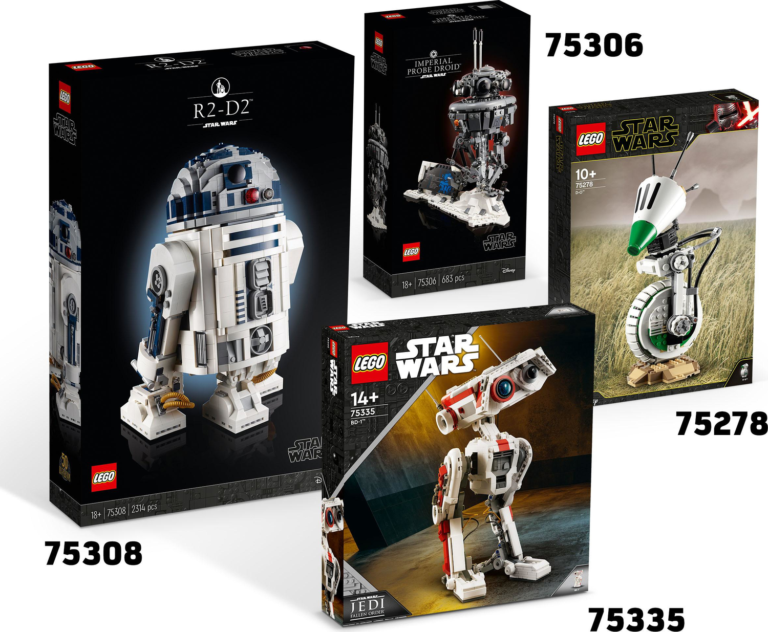 LEGO Star Wars BD-1 Droid Model Building Kit