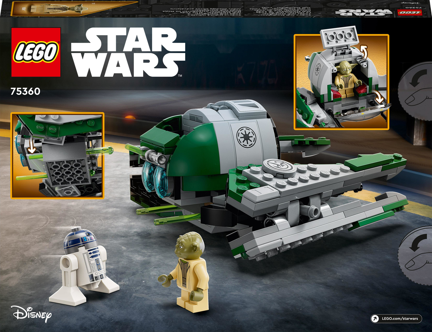 Yoda's Jedi Starfighter™ 75360, Star Wars™