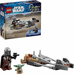  Lego Star Wars 75436 The Mandalorian and Grogu's Speeder 