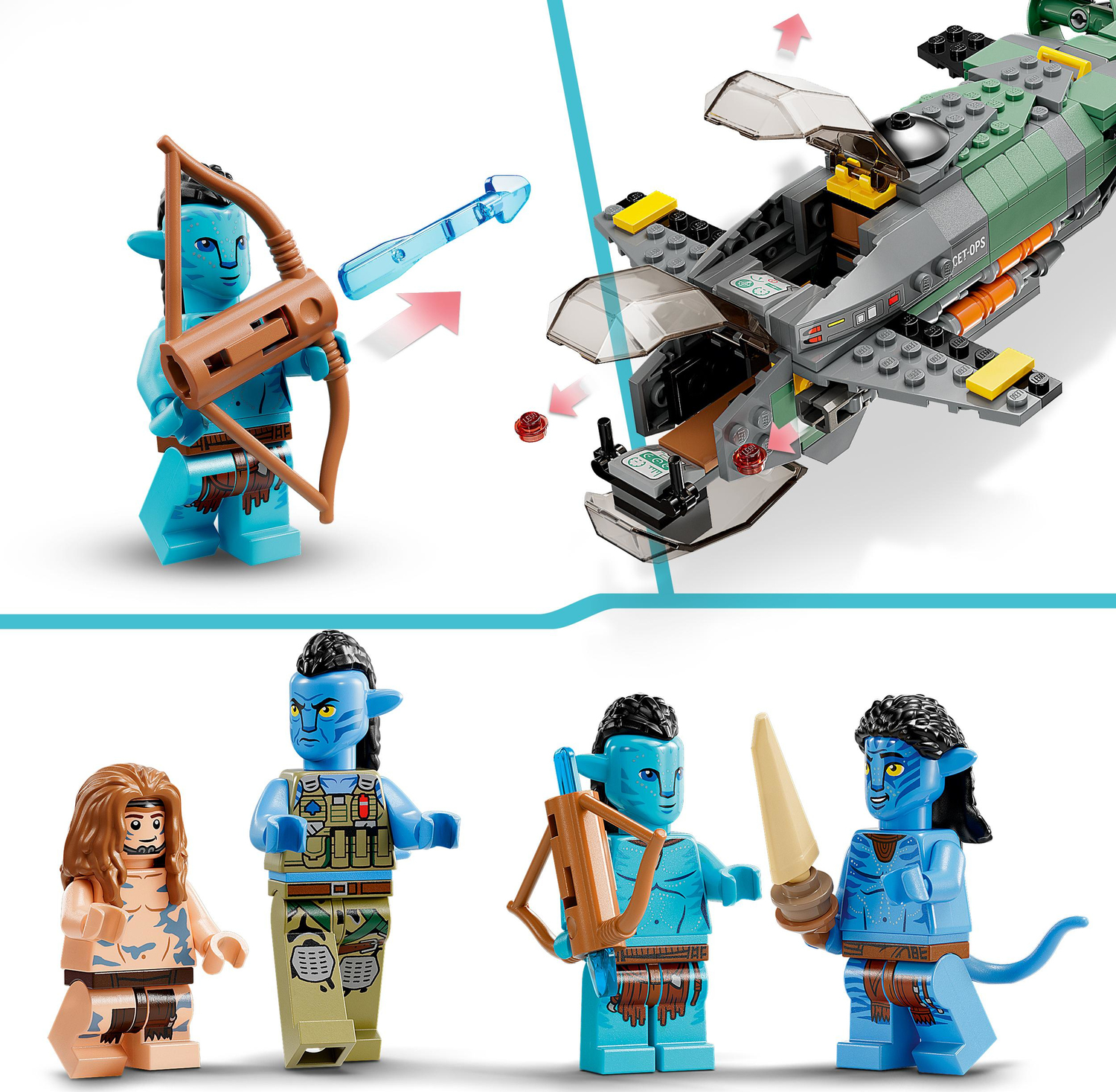 Gurgle Blind tillid klasse LEGO® Avatar: Mako Submarine - Imagination Toys