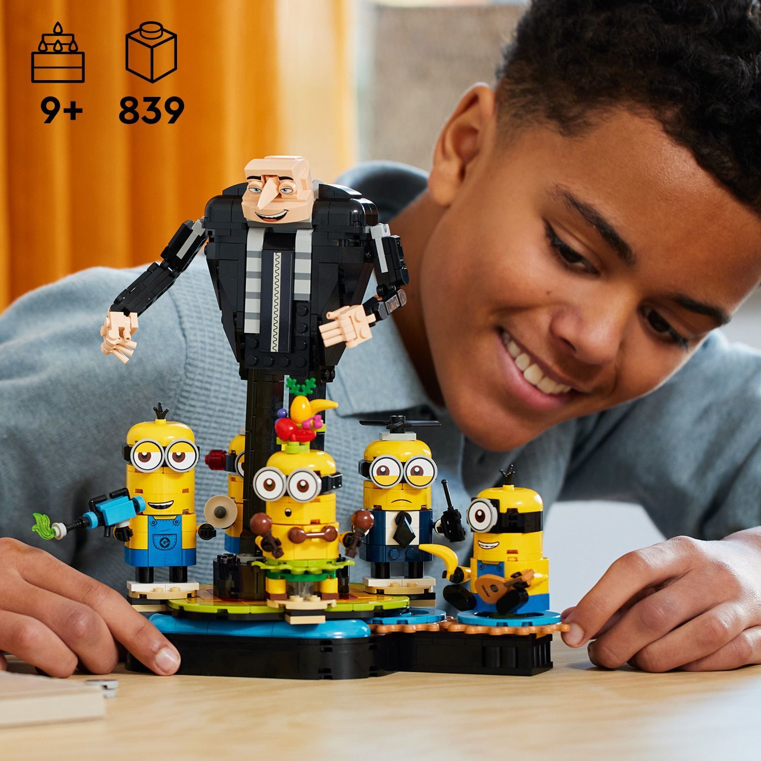 LEGO® Despicable Me: Brick-Built Gru and Minions