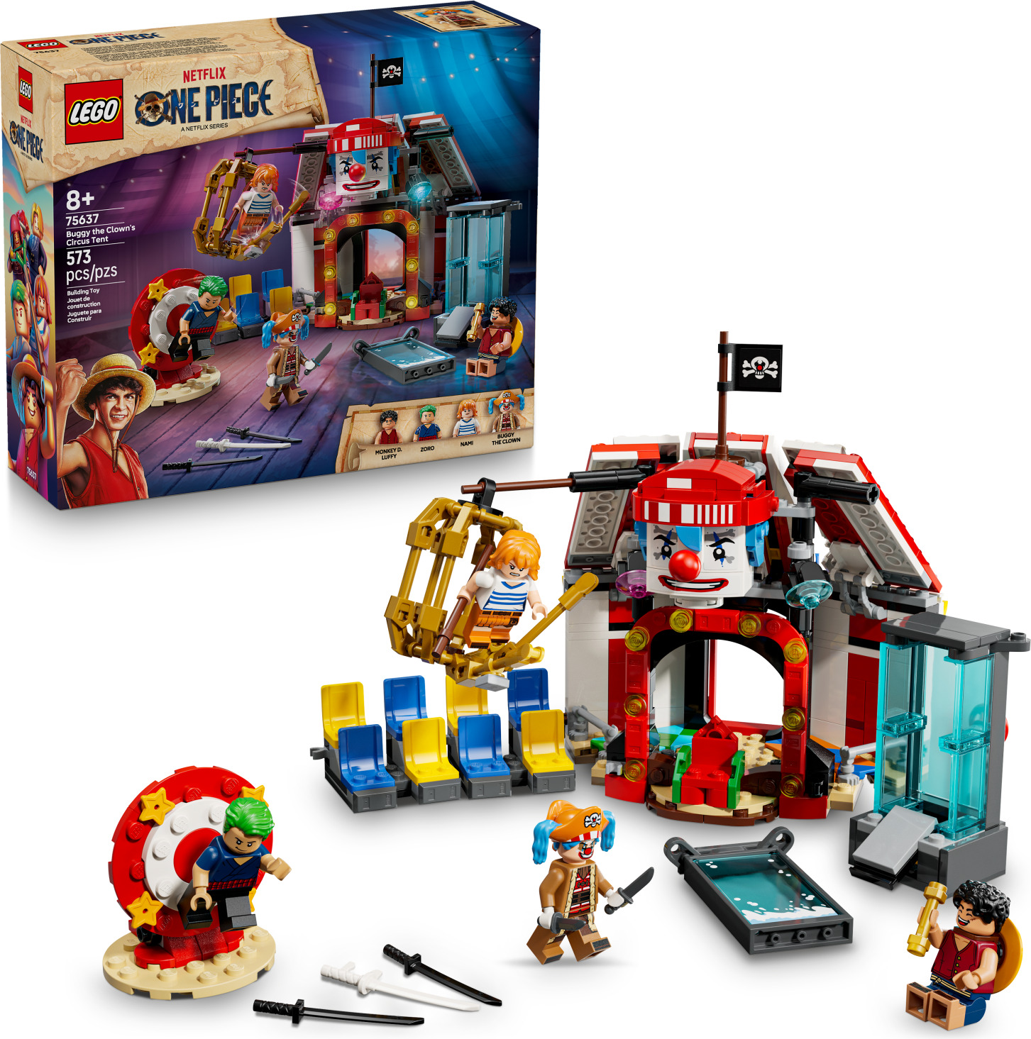 LEGO ONE PIECE: Buggy the Clown's Circus Tent