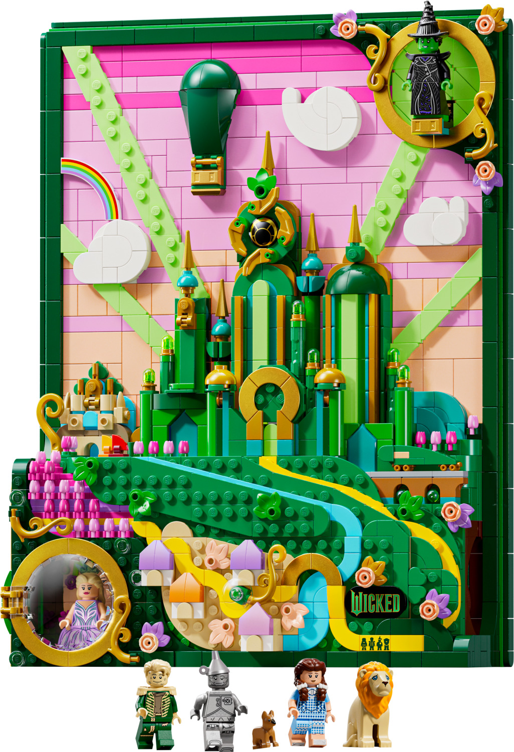 LEGO Wicked: Emerald City Wall Art