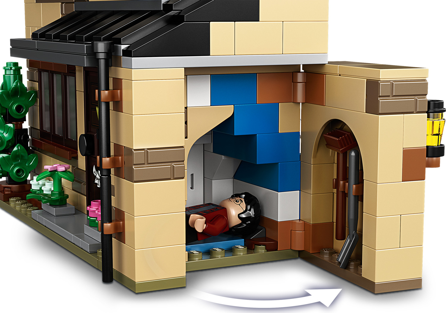 linned vakuum fingeraftryk LEGO Harry Potter: 4 Privet Drive - The Toy Box Hanover