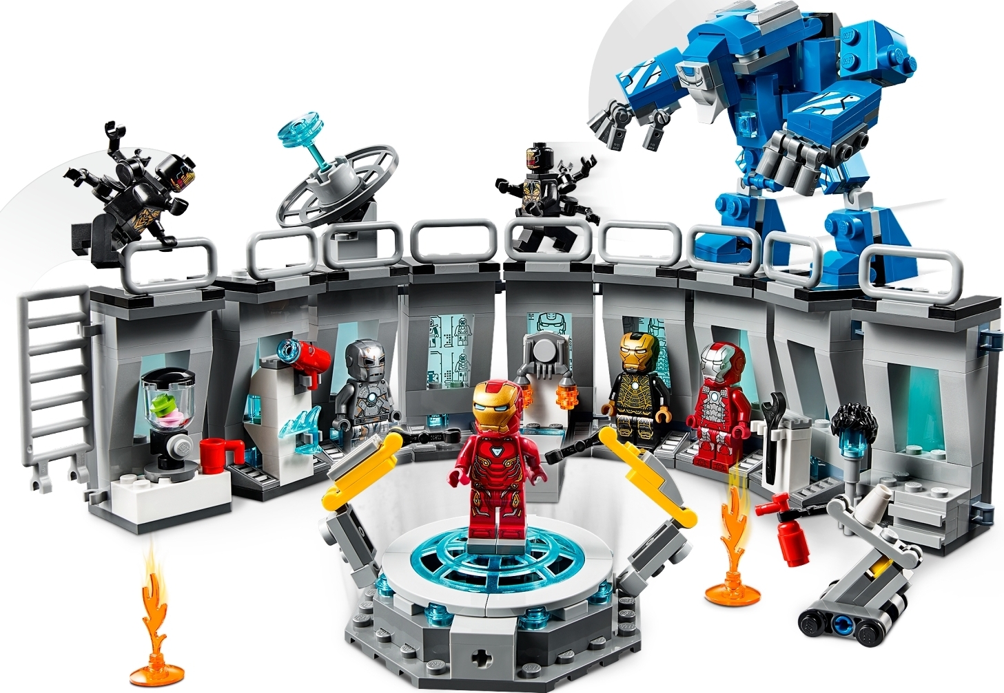 Iron Man Hall Of Armor LEGO