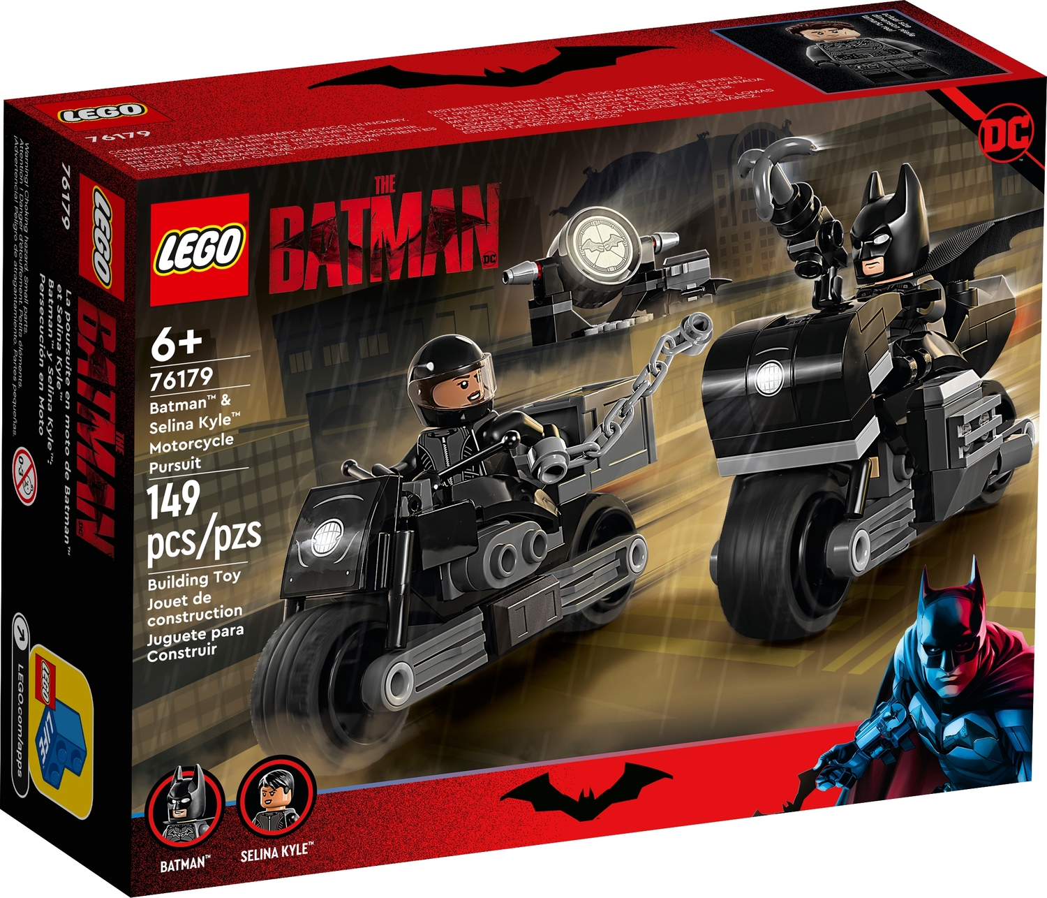 LEGO DC: Batman & Selina Kyle Motorcycle Pursuit - Imagination Toys