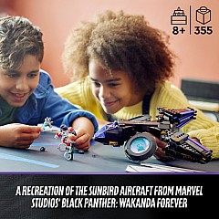 LEGO Marvel Super Heroes Marvel Shuri's Sunbird Black Panther Set