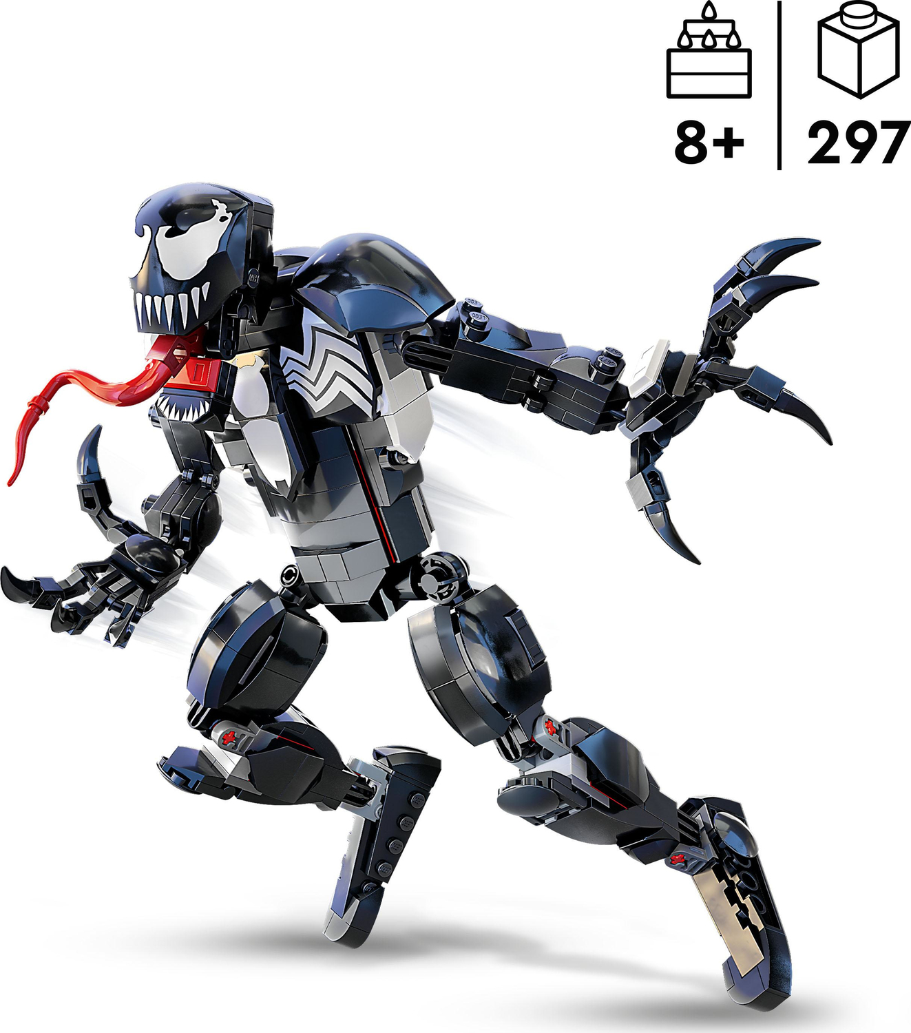 Lego Marvel Spider-Man VENOM 297pc Figure Building Toy! Item #76230 (2022)  673419369251