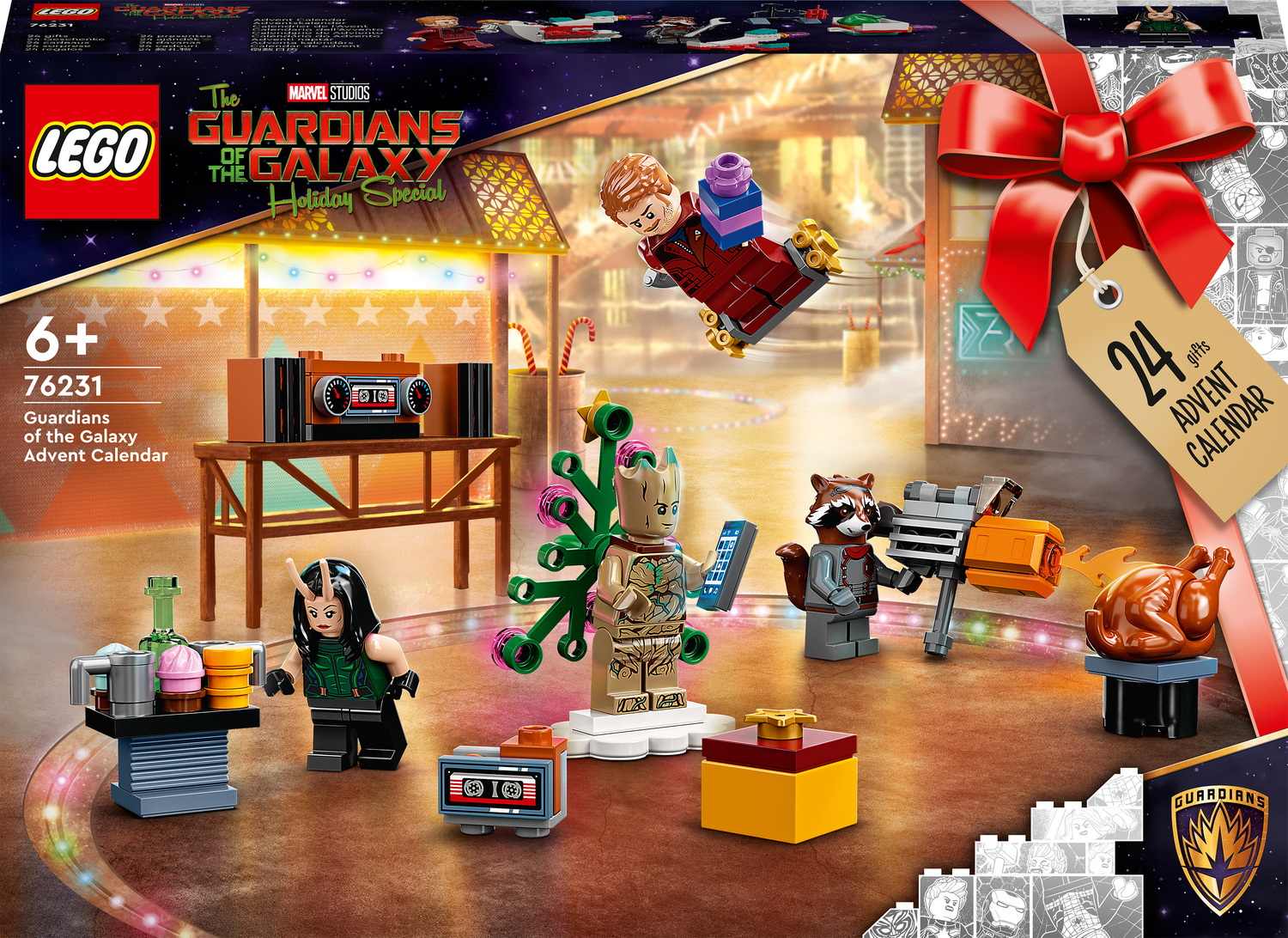 LEGO Marvel Avengers Marvel Guardians of the Galaxy Advent Calendar -  Cheeky Monkey Toys