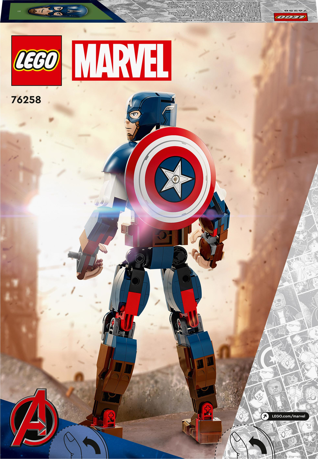 LEGO Marvel Super Heroes Marvel Captain America Construction