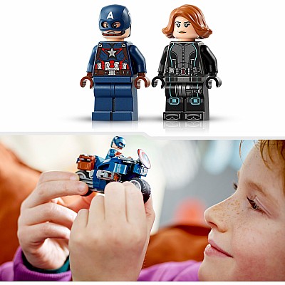LEGO® Marvel Super Heroes Marvel Black Widow & Captain America Motorcycles