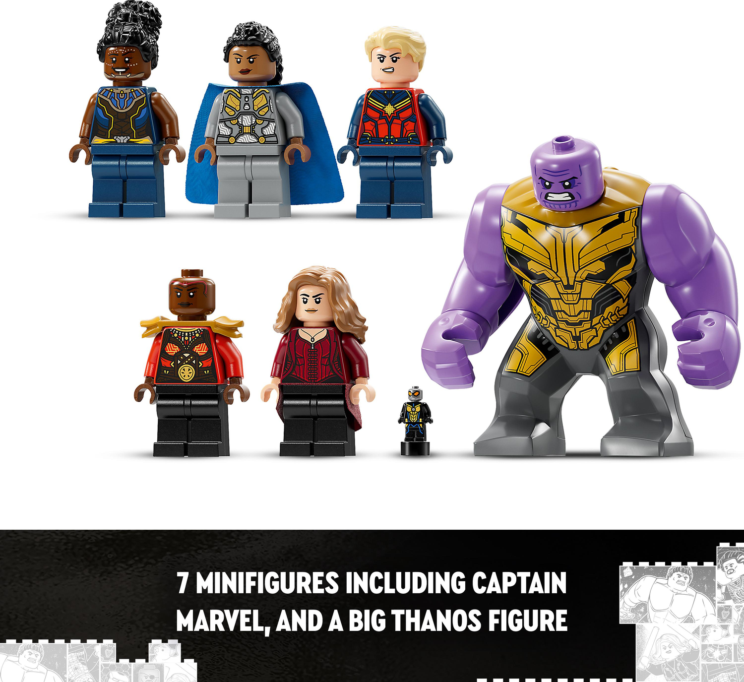 LEGO Marvel Endgame Final Battle Avengers Collectible Display Set 76266