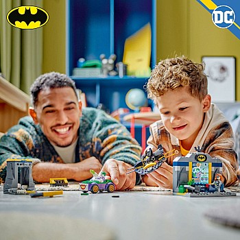  Lego Superhero DC 76272 The Batcave with Batman, Batgirl, and The Joker	