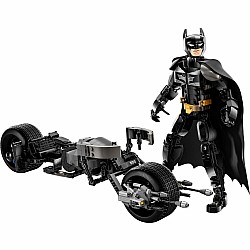  Lego Superhero DC 76273 Batman Construction Figure and Bat-Pod Bike	