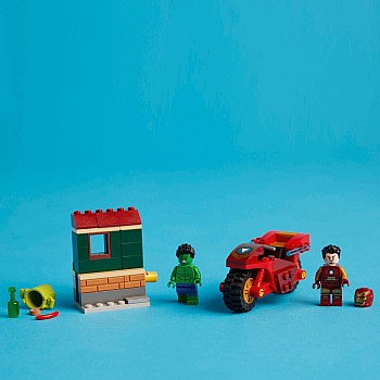 LEGO Super Heroes: Iron Man with Bike and The Hulk