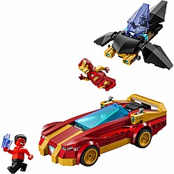 LEGO Super Heroes Marvel: Iron Man Car & Black Panther vs. Red Hulk