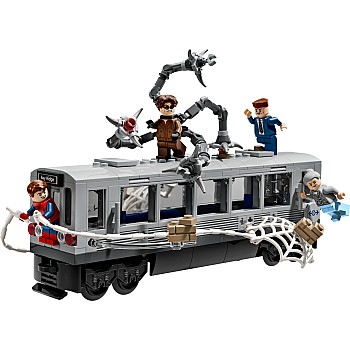  Lego Marvel 76321 Spider Man vs Doc Ock Subway Train Scene	