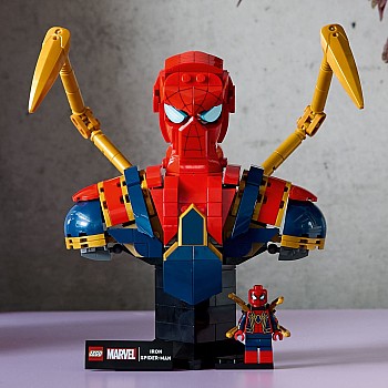  Lego Marvel 76326 Iron Spider Man Bust	