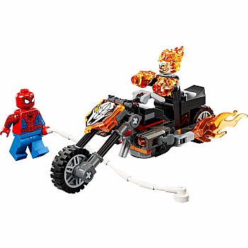  Lego Marvel 76335 Spider-Man vs. Ghost Rider Motorcycle 