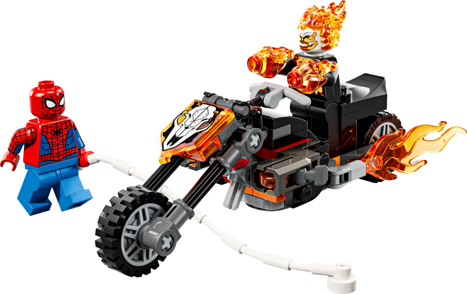 LEGO Super Heroes Marvel: Spider-Man vs. Ghost Rider Motorcycle