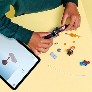 LEGO Super Heroes Marvel: Spider-Man vs. Ghost Rider Motorcycle