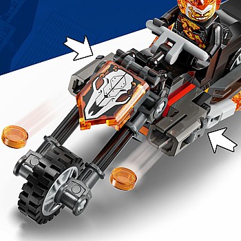  Lego Marvel 76335 Spider-Man vs. Ghost Rider Motorcycle 