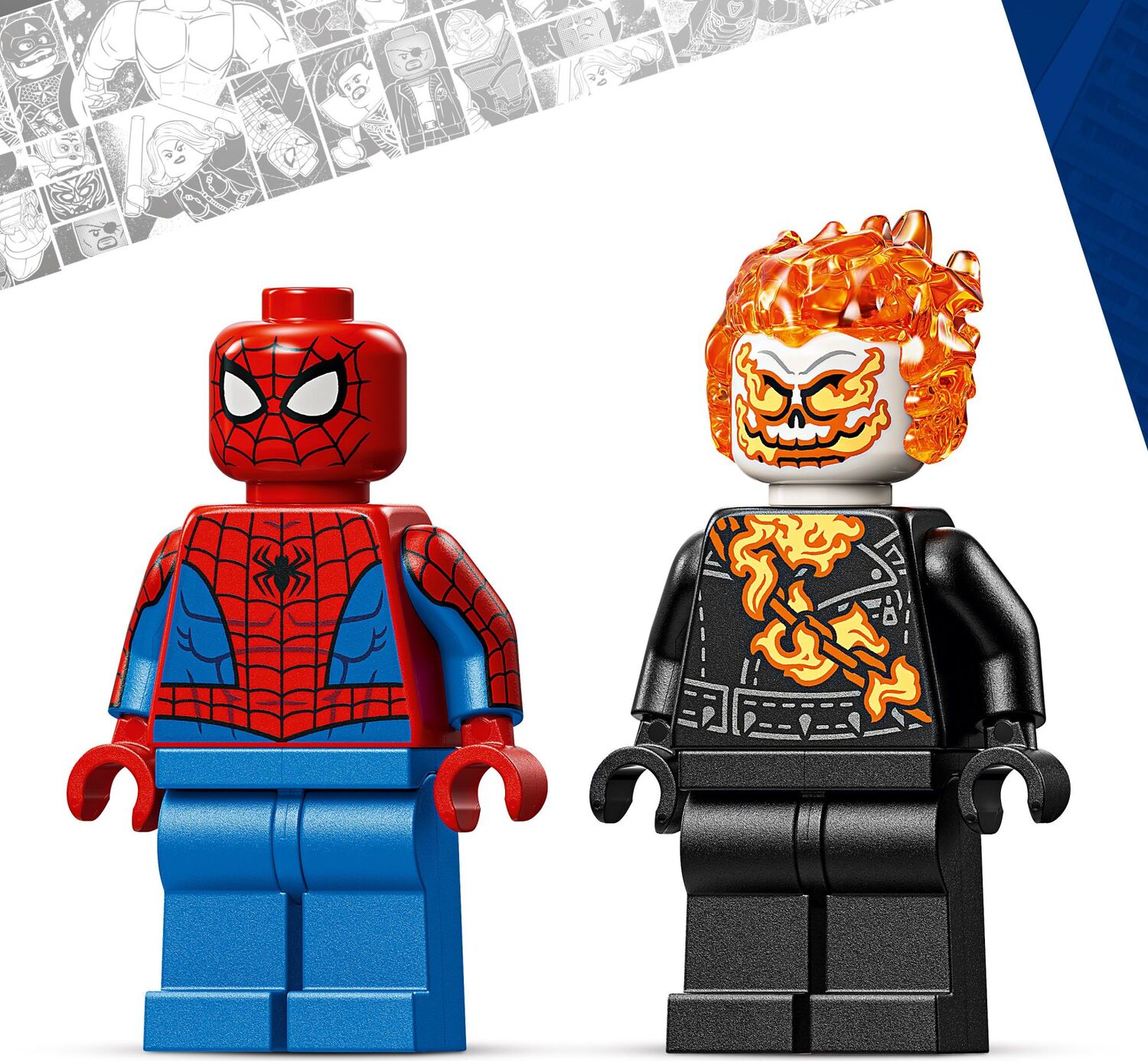 LEGO Super Heroes Marvel: Spider-Man vs. Ghost Rider Motorcycle