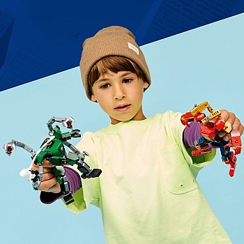  Lego Marvel 76338 Mech Battle: Spider-Man vs. Doc Ock 