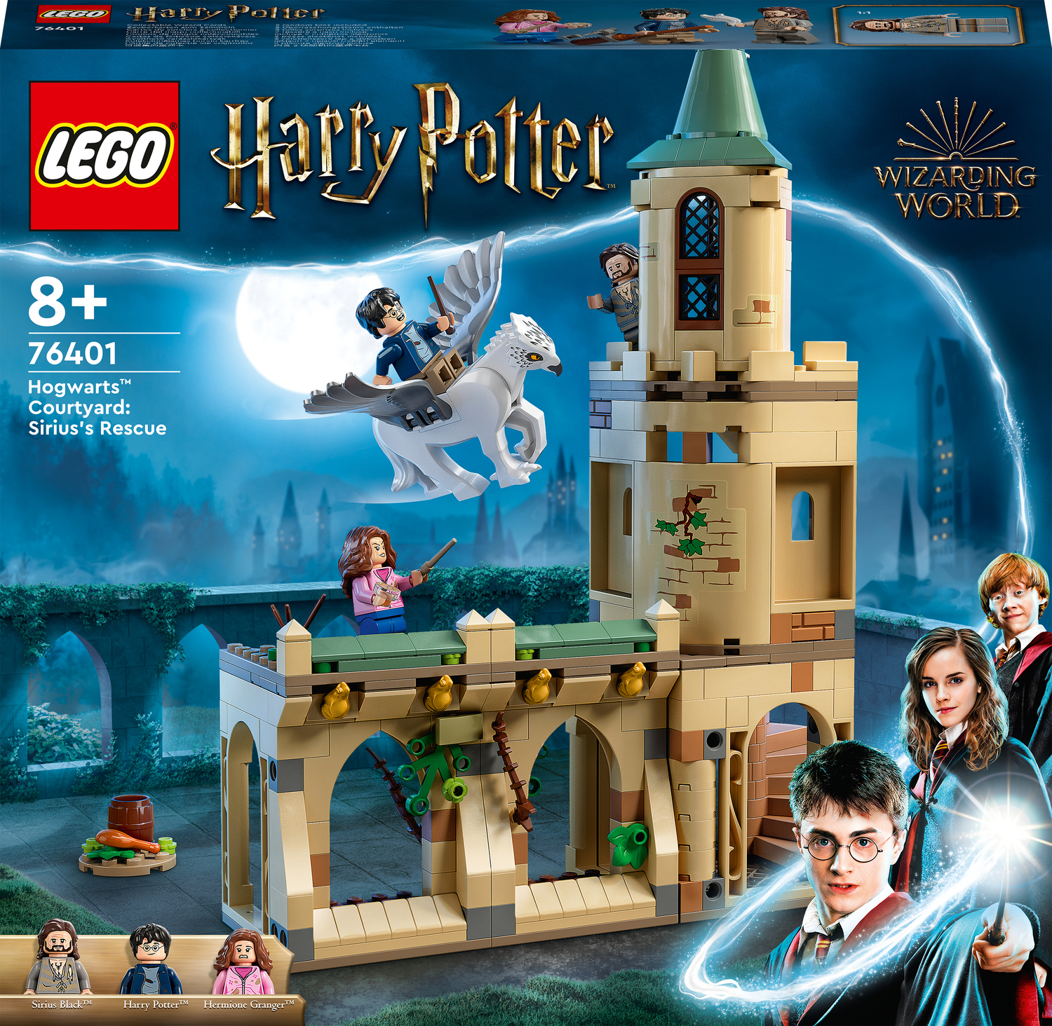 LEGO Harry Potter Hogwarts Courtyard: Sirius's Rescue 76401 Castle