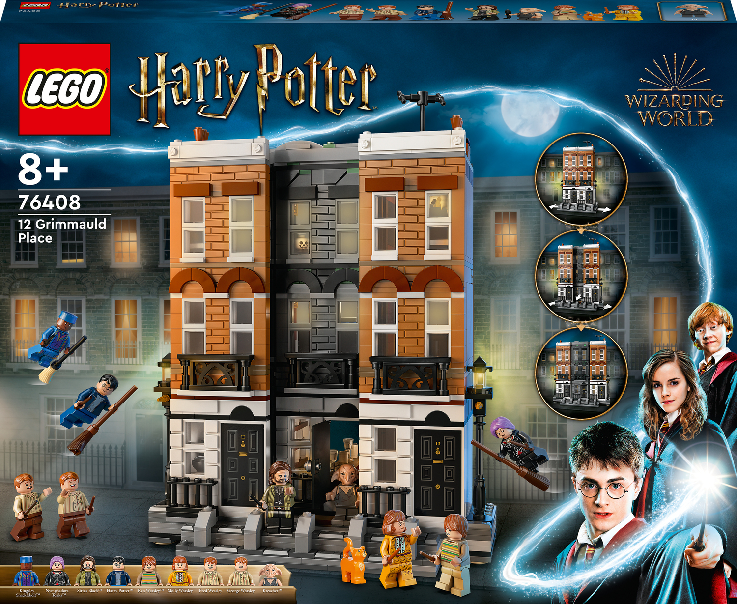 LEGO Harry Potter 12 Grimmauld Place Set - LEGO - Dancing Bear Toys