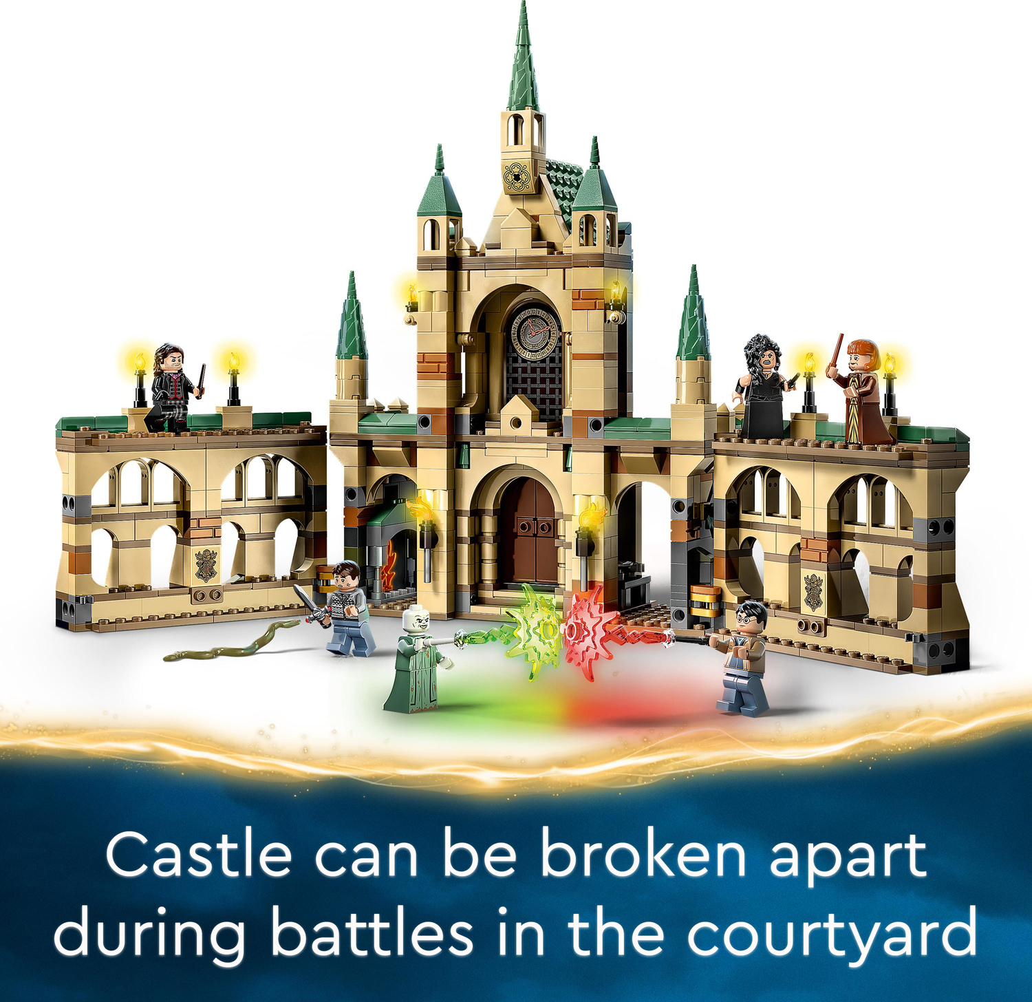  LEGO Harry Potter The Battle of Hogwarts Building Toy