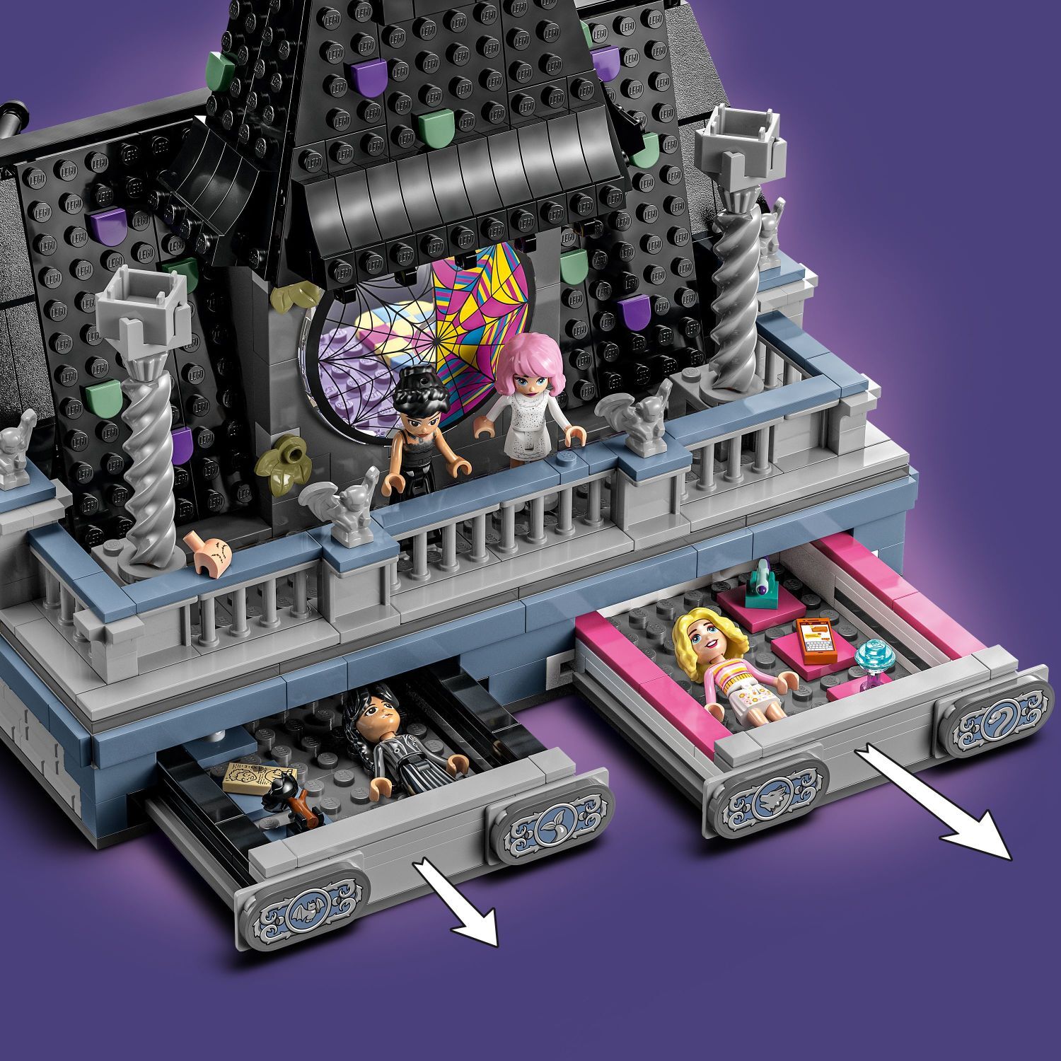 LEGO Wednesday: Wednesday & Enid's Dorm Room