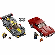 LEGO Speed Champions: Chevrolet Corvette C8.r Race Car And 1968 Chevrolet Corvette
