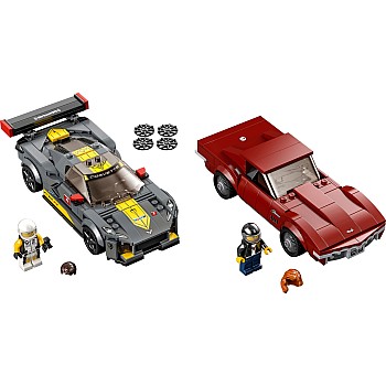 LEGO Speed Champions: Chevrolet Corvette C8.r Race Car And 1968 Chevrolet Corvette