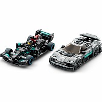 LEGO 76909 Mercedes-AMG F1 W12 E Performance & Mercedes-AMG Project One (Speed Champions)