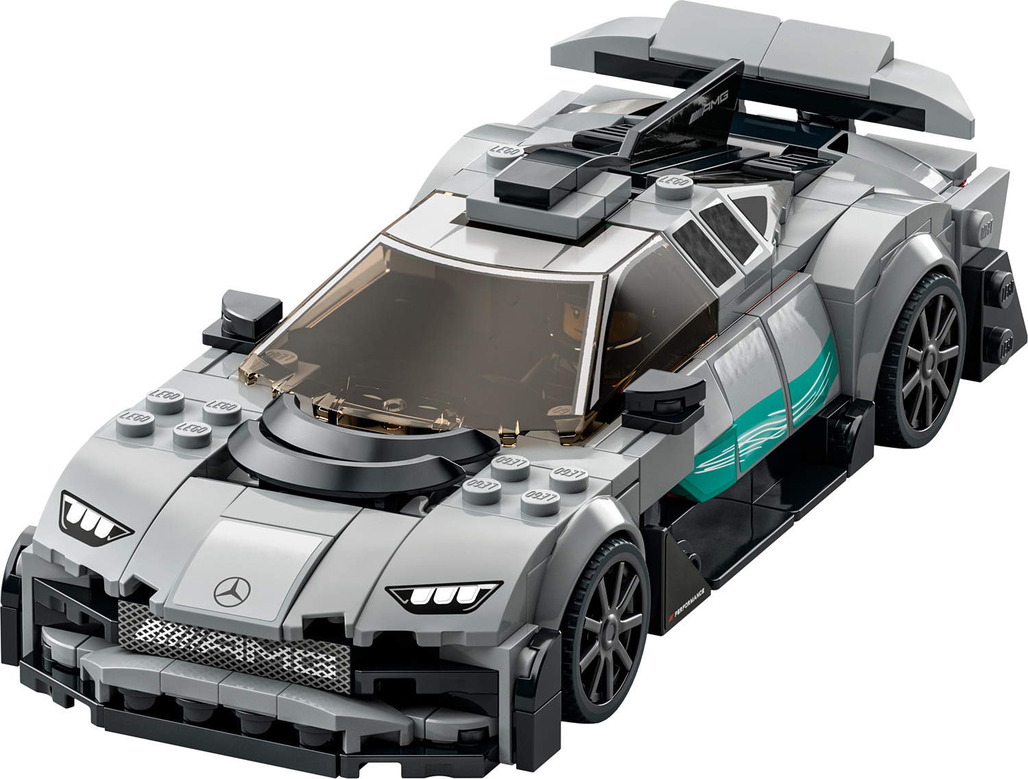 Indrømme træk vejret Anvendelse Lego Speed Champions 76909 Mercades-AMG F1 W12 Performance and Project One  - Teaching Toys and Books