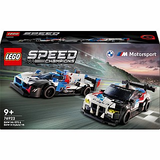 LEGO Speed Champions BMW M4 GT3 and BMW M Hybrid V8 Race Cars