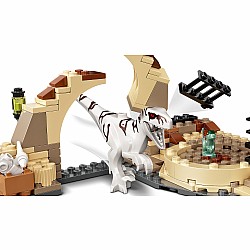 76945 Atrociraptor Dinosaur Bike Chase - LEGO