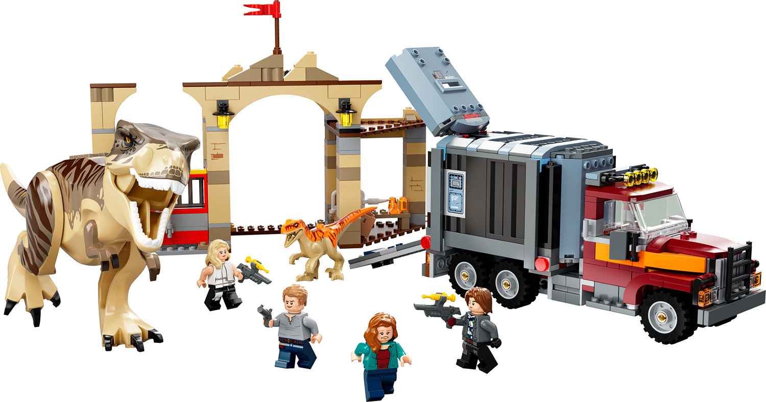 LEGO® T. rex & Atrociraptor Dinosaur Breakout - Toys To Love